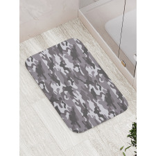 Grey Color Shades Bath Mat