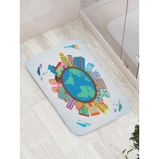 Apartment Building Bath Mat