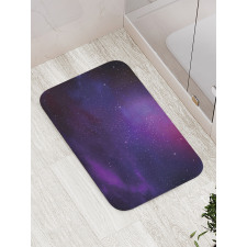 Galaxy Themed Nebula Star Bath Mat