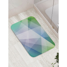 Futuristic Shapes Bath Mat