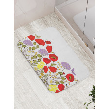 Nature Scene Fauna Bath Mat