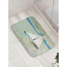 Monet Sailing Boat Bath Mat