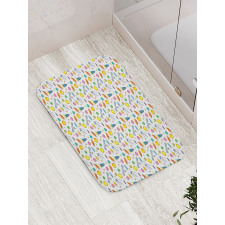 Cartoon Shooting Star Bath Mat