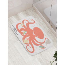 Octopus Holding Sap Bath Mat