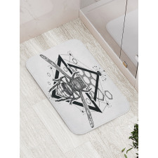 Beehive Pattern Bug Bath Mat