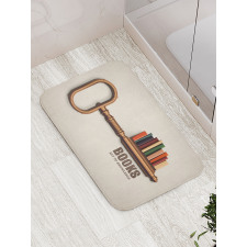 Key to Knowledge Theme Bath Mat