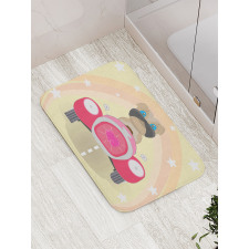 Superhero Puppy Bath Mat