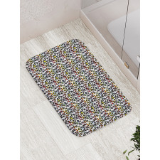 Colorful Mammal Bath Mat