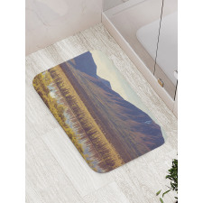 Idyllic Rustic Photo Bath Mat