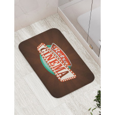 Retro Cinema Bath Mat