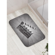 Clapper Board Bath Mat