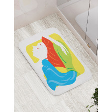 Astrology Lady Bath Mat