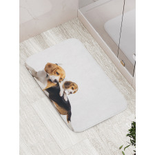 Family Mother Baby Bath Mat