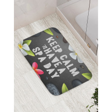 Keep Calm Have a Spa Day Bath Mat