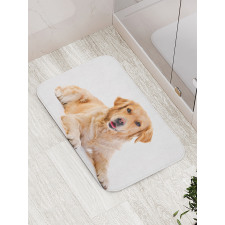 Young Puppy Bath Mat