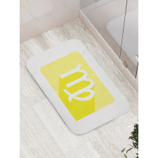 Pastel and Modern Bath Mat