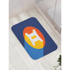 Colorful Graphic Bath Mat