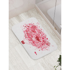 Love is in the Air Balloon Bath Mat