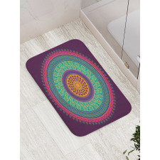 Curls and Petals Oriental Bath Mat