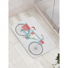 Classic Tour Bike Bags Bath Mat