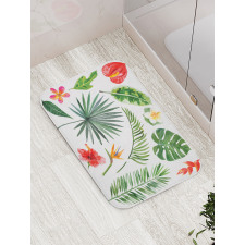 Lush Jungle Rainforest Bath Mat