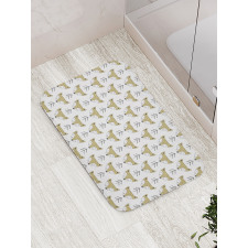 Sleeping Foxes Bath Mat