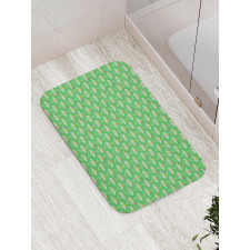 Daisies Ladybugs Bath Mat