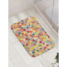 Motley Retro Mosaic Bath Mat