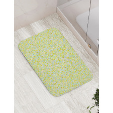 Nature Blooms Pattern Bath Mat