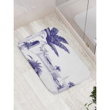 Beach House by Sea Bath Mat