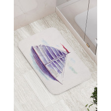 Retro Ship Antique Bath Mat