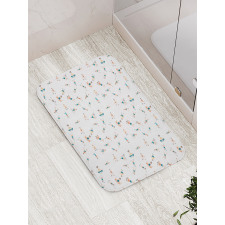 Young Active People Bath Mat