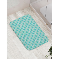 Sparsed Lemons Bath Mat