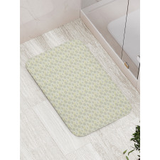 Seasonal Garden Art Bath Mat