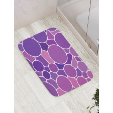 Retro Glass Motif Bath Mat