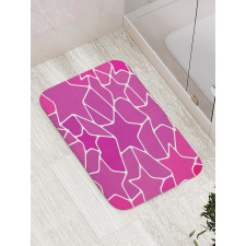 Mosaic Stained Glass Bath Mat