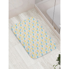 Rubber Boots Gloves Rain Bath Mat