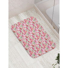 Joyous Botanical Concept Bath Mat