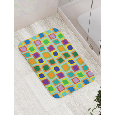 Uneven Rectangles Bath Mat