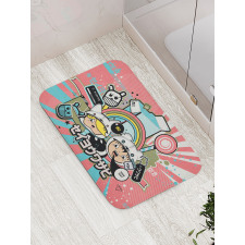 Anime Style Bath Mat