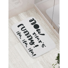 Jokes and Laughing Bath Mat