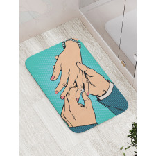 Pop Art Design Bath Mat