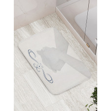 Couple Holding Hands Bath Mat