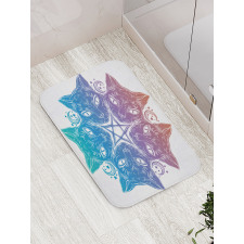 Cats Mandala Design Bath Mat
