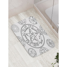 Educational Concept Bath Mat