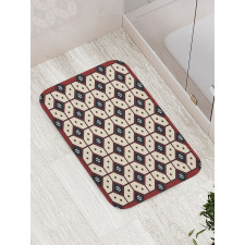 Javanese Batik Pattern Bath Mat