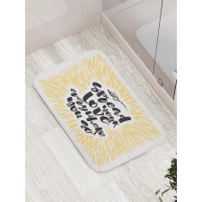 Spread Your Love Bath Mat