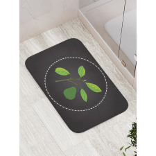 Alligator Pear Tree Bath Mat