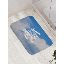 Keep Calm and Travel Bath Mat