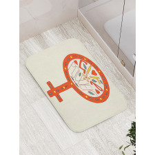 Doodle Venus Bath Mat